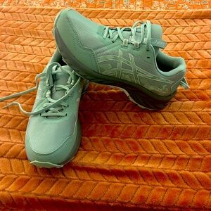 Asics Ortholite Green Sneakers Modern Mesh Design